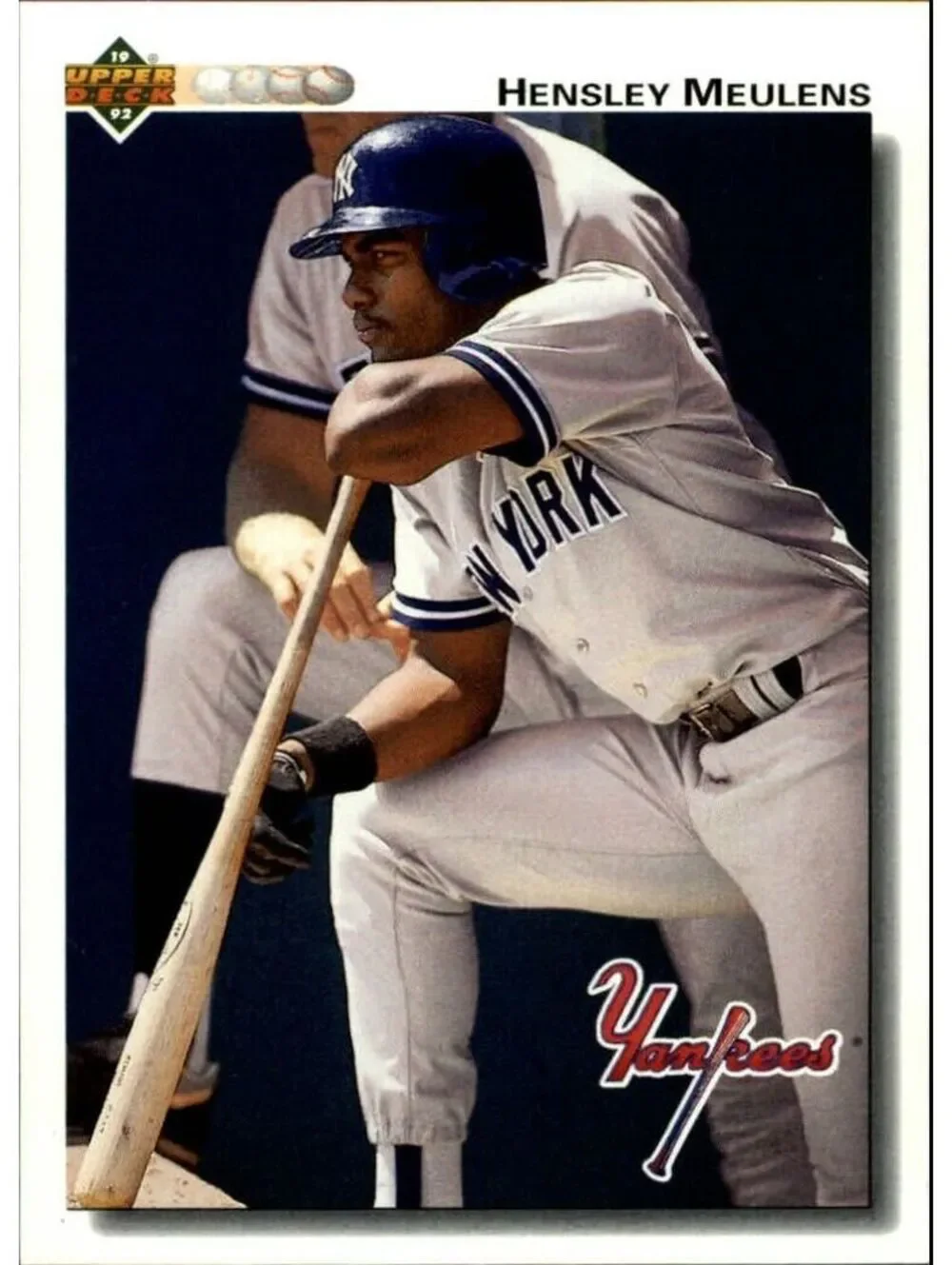 Hensley Meulens 1992 Upper Deck MLB #606 Baseball Card New York Yankees